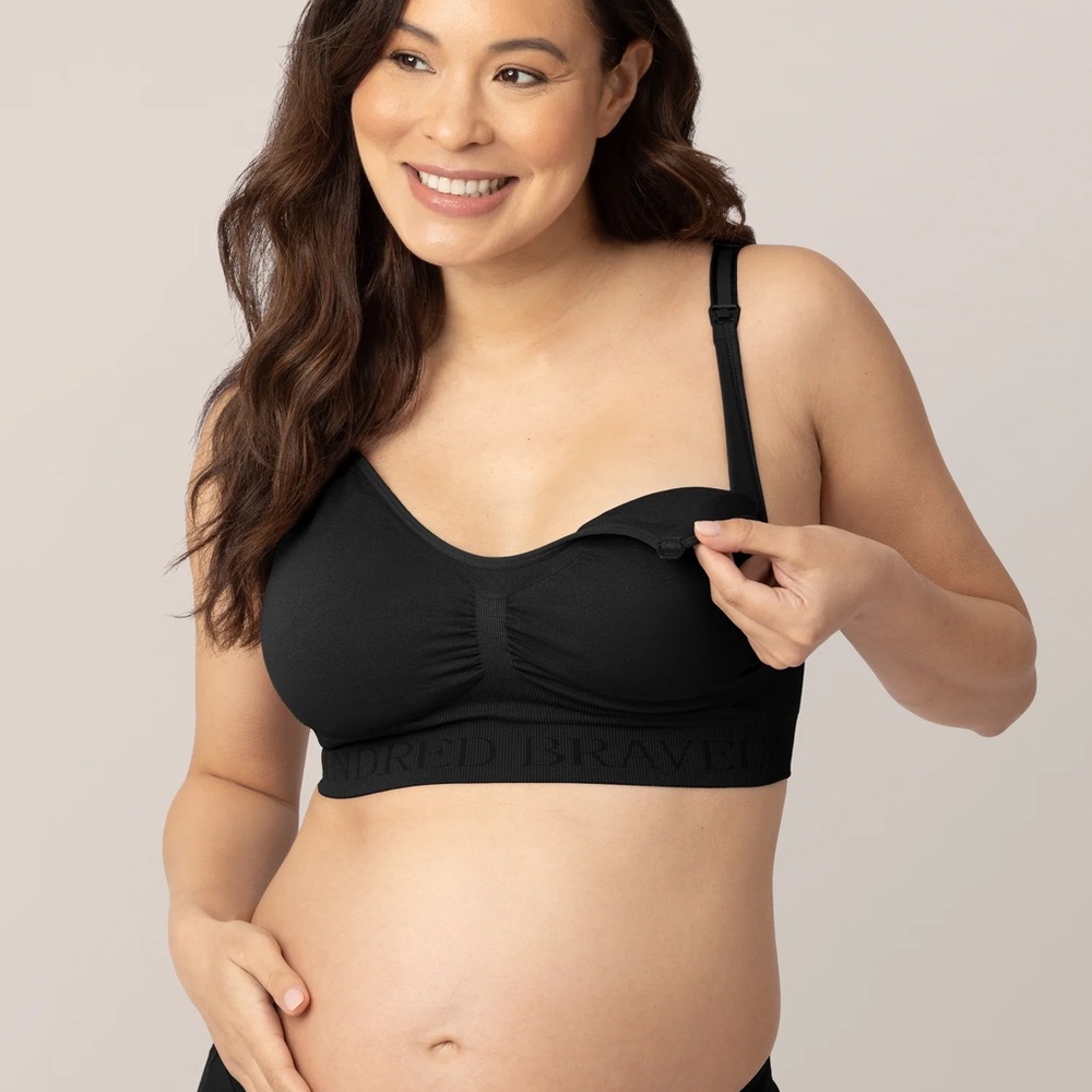 Kindred Bravely Classic Black Nursing Bra